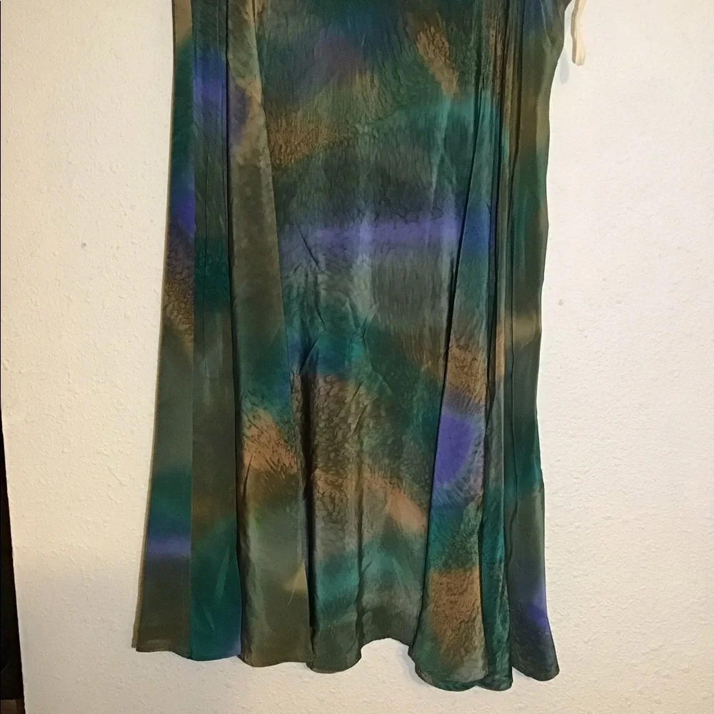 Kay Chapman silk skirt size large